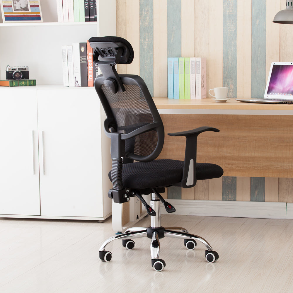HomeUp™ Ergonomic Computer Chair for Home and Office with Headrest
