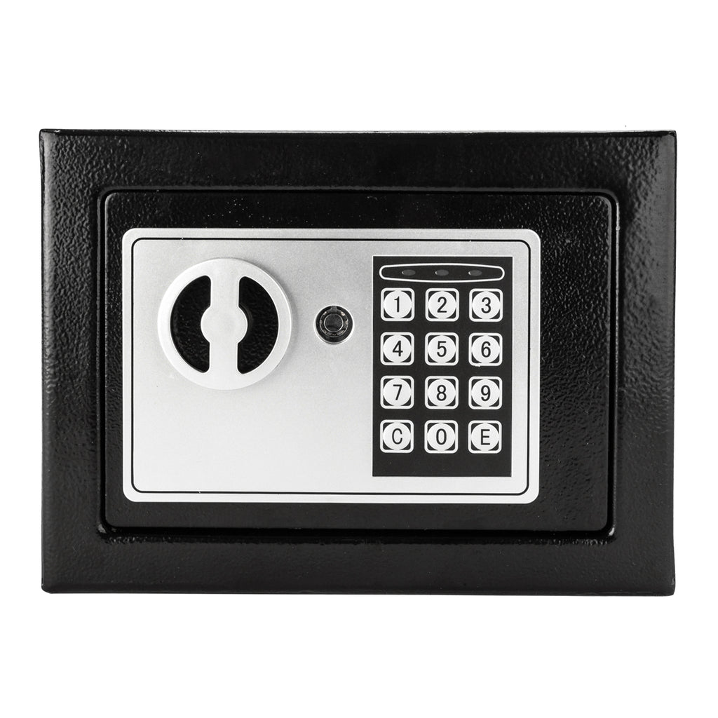 HomeUp™ Small Electronic Safe Box Black