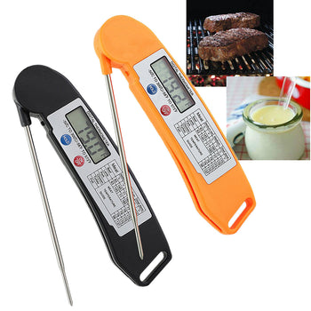 Meat Thermometer Digital Foldable for BBQ Grill Kitchen