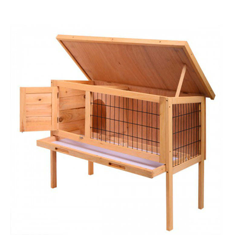 HomeUp™ Chicken Coop Rabbit Hutch Pet Cage - Wooden