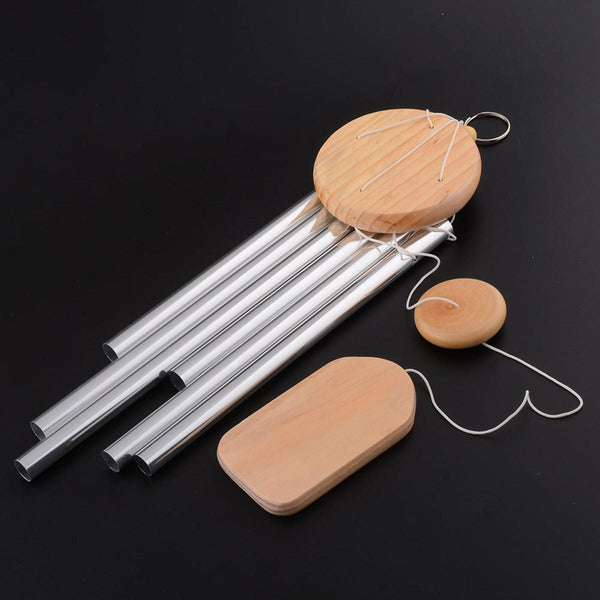 HomeUp™ Melodic Wind Chimes With Wooden Wind Catcher