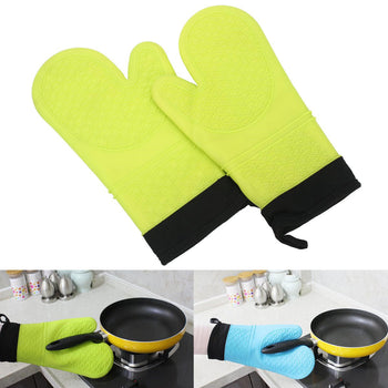 HomeUp™ Silicone Glove for Oven BBQ Heat Resistant - Pair