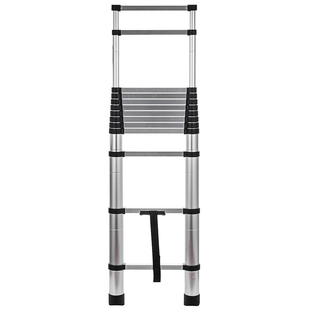 HomeUp™ Telescopic Extension Aluminum Ladder 10.5'
